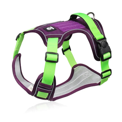 Reflective Tactical Dog Harness – 1680D Waterproof Oxford Cloth for Medium to Large Breeds
