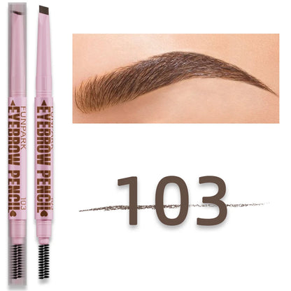 2-in-1 Professional Waterproof Eyebrow Pencil – Dual-Tip Precision for Natural, Long-Lasting Brows