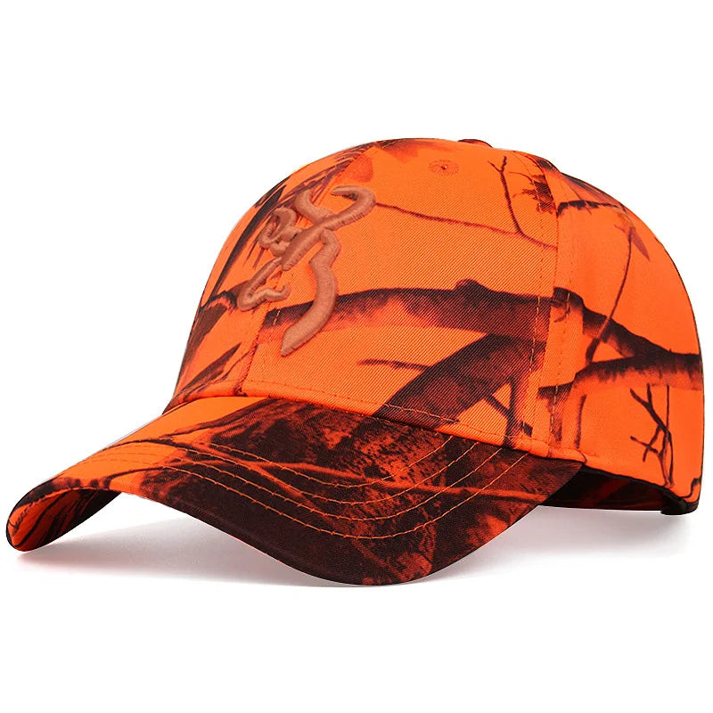 Outdoor Baseball Caps Sunscreen Quick-Drying Jungle Leaves Camouflage Unisex Baseball Men And Women Camouflage Baseball Caps