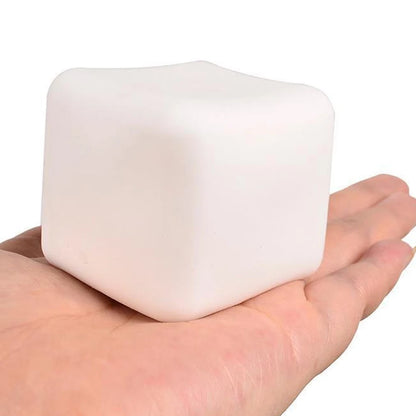 1Pc Cute Tofu Squishy Ball Stress Relief Sensory Toy Decompression Dough Ball Fidgets Toys for Adults Children Birthday Gifts