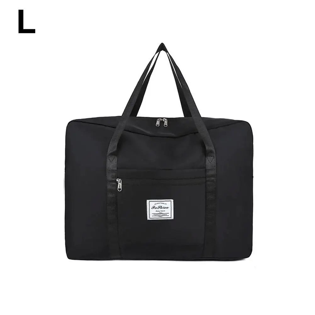 Large Capacity Folding Travel Bags Portable Moving Storage Bag Lightweight Gym Yoga Storage Shoulder Bag For Women Men