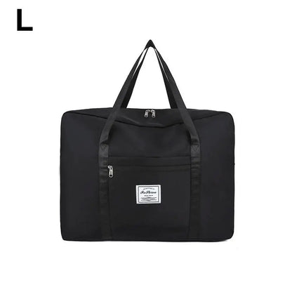 Large Capacity Folding Travel Bags Portable Moving Storage Bag Lightweight Gym Yoga Storage Shoulder Bag For Women Men
