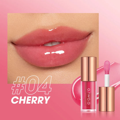 O-two-O Lip Oil Gloss – Plumping, Moisturizing, Non-Sticky Water Gloss & Tint Balm