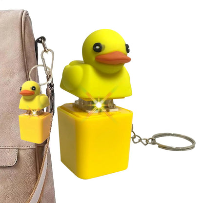 Fidget Toy That Quacks Fidget Quacking Button Keyring Sensory Toys Keycaps That Quack Stress Reliever For Attention And Fun