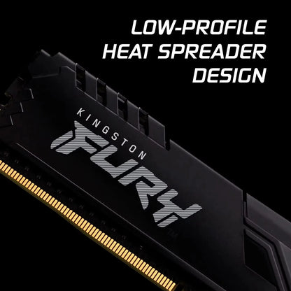 Kingston Fury Beast DDR4 8G 16G 32GB 3600 3200Mhz RAM PC Memory 288Pin XMP2.0 Heatsink For Desktop AMD or INTEL Motherboard
