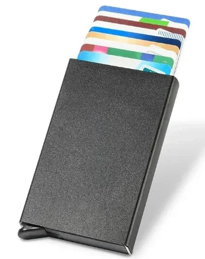 Men’s RFID Blocking Pop-Up Slim Wallet Credit Card Holder Small Money Case