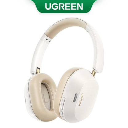 UGREEN Max5c Wireless Bluetooth Headphones 43dB Hybrid Active Noise Cancellation Hi-Res LDAC 75H Spatial Audio Earbuds Headset