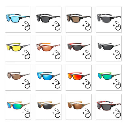 HD Polarized Sunglasses Men Women UV400 Outdoor Sport Fishing Driving Eyewear