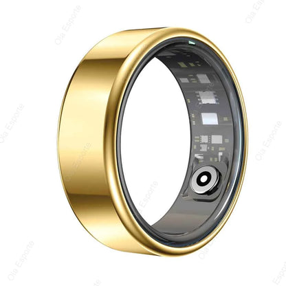 2025 New Smart Ring Men Women, Heart Rate and Blood Oxygen Monitor Smartring IP68 5ATM Waterproof, Multi-sport Mode Finger Ring