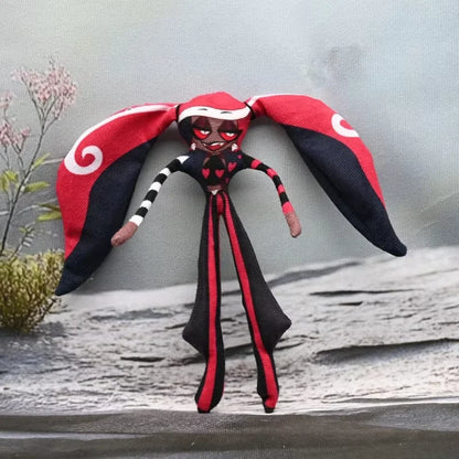 Hazbined Hotels Plush Toy Alastor Soft Stuffed Animal Vee Nifty Doll Blind Box Collectible for Fans of Movies & TV