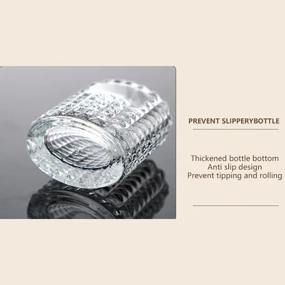 30/50ml Thick Clear Glass Fine Mist Spray Scent Aftershave Luxury Perfume Bottle Empty Atomizer Bottle Refillable Empty Atomizer