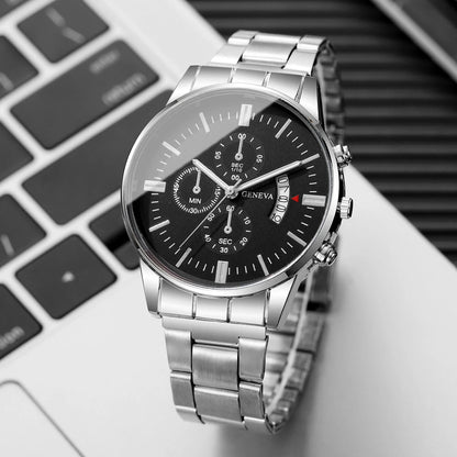 Men’s Luxury Business Quartz Watch Calendar Fashion Wristwatch Relogio Masculino