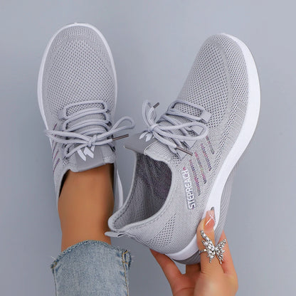 Women's summer breathable mesh flat shoes women's shoes casual sneakers shoes, clearance free shipping