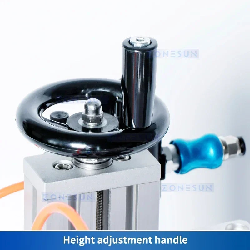 ZONESUN ZS-YG08 Pneumatic Perfume Bottle Crimping Machine Capper Sprayer Sealer Capping Machine