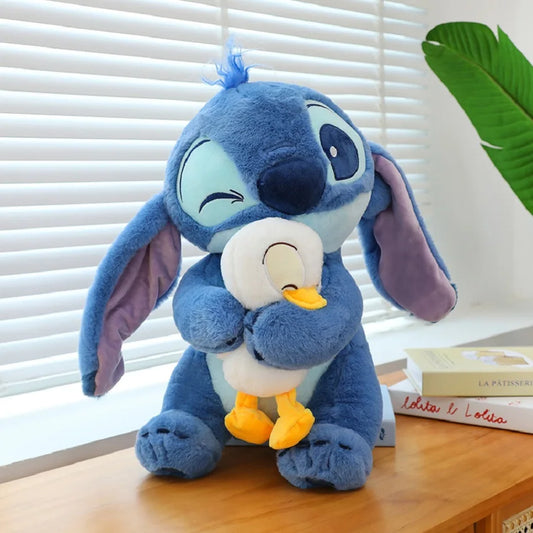 30-45cm Stitch Anime Figure Cute Cartoon Plush Sofa Pillow Appease Toy Fashion Bedroom Decoration Christma Gift For Boy And Girl