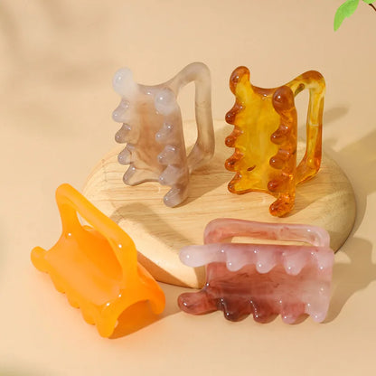 Resin Double-Push SPA Massager Tool for Spine, Waist & Shoulder Fatigue Relief