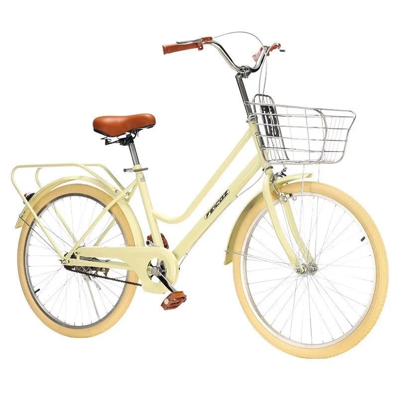 Cooya official-website-Commuter Bike for Women, Simple Adult Scooter, Student Bike, Vintage Bike, New, 24 ", 26"