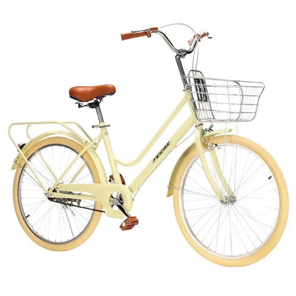 Cooya official-website-Commuter Bike for Women, Simple Adult Scooter, Student Bike, Vintage Bike, New, 24 ", 26"