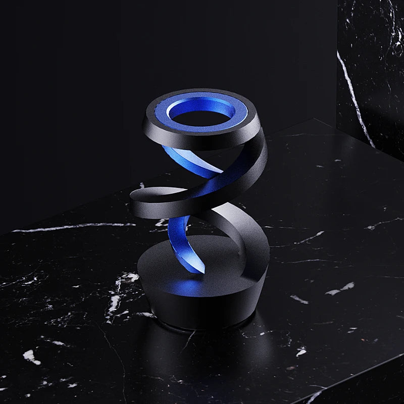 Metal anti-gravity levitating gyro decompression toy desktop levitating rotating pendulum decompression artifact fingertip gyro