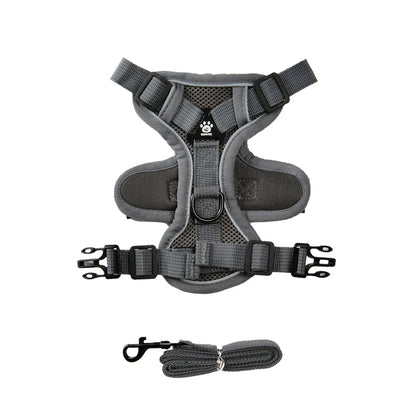 Pet Harness and Leash Set Reflective Walking Puppy Vest Chest Strap For Small Dogs Cats Breathable Outdoor Harnesses With D-Ring