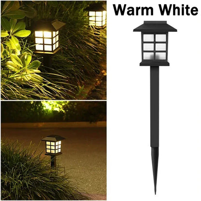 New Upgrade Solar Pathway Lights Outdoor Waterproof Walkway LED Garden Decor Street Lamp for Landscape Yard Patio 2/4/6/8/12Pcs
