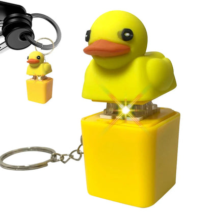Fidget Toy That Quacks Fidget Quacking Button Keyring Sensory Toys Keycaps That Quack Stress Reliever For Attention And Fun
