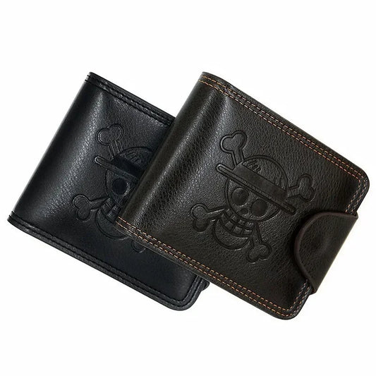 Men’s Short Bifold Wallet – Slim Faux Leather Credit ID Card Holder Purse