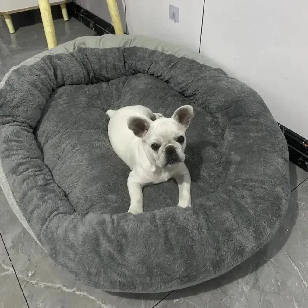 Soft Warm Dog Bed Pets Basket Cat House Sofa for Medium Large Dog Sofa Bed Cushion Dog Bed House Pet Supplies Accessories2025new