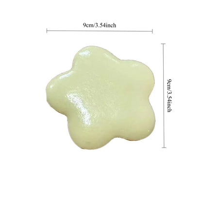 Squishy Simulated Star Cake Squeeze Toy Stress Relief Slow Rising Sensory Fidget for Anxiety ADHD Autism Gift for Kids Adults