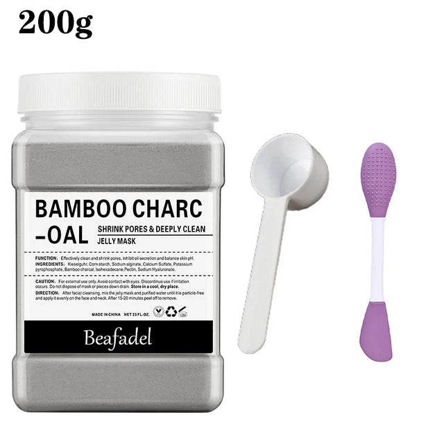 650g/200g Hydro Soft Jelly Mask Powder DIY  jelly Masks Peel Off Hyaluronic Acid Facial Skin Care Rose Mask For Face