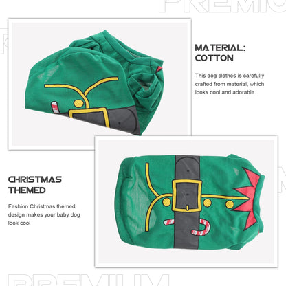 Pet Clothing Christmas Clothes Costumes Dog Outfits for Small Dogs Puppy Apparel