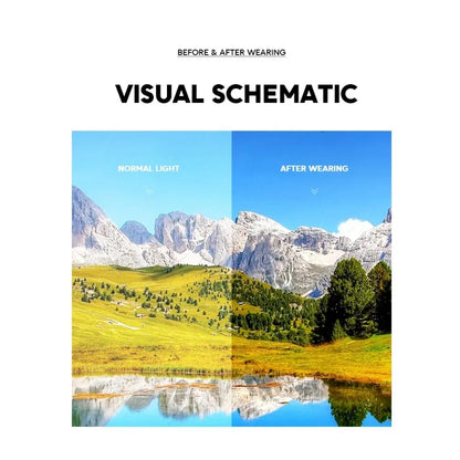 Frameless Square Double Bridge Sunglasses Men Women UV400 Retro Fashion Shades