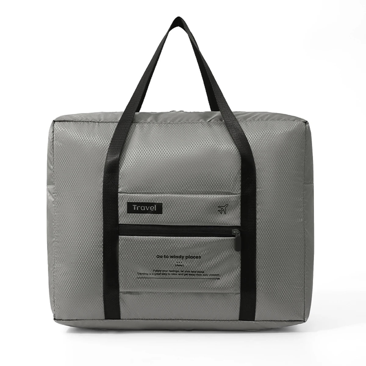 2025 new diamond-shaped luggage bag, large-capacity moving luggage bag, ultra-light foldable travel bag, clothing storage bag