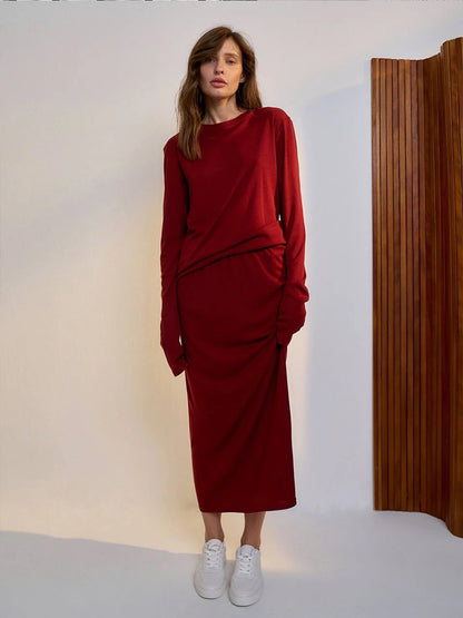 Hirsionsan Modal Soft Loose Sets Women Casual Three Pieces Long Sleeve Cardigan & High Waist Pants & Vest Outfits Tracksuit 2025