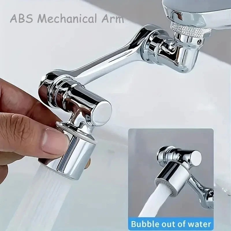 1080° Water Tap Nozzle Rotatable Extension Faucet Sprayer Head Universal Bathroom Tap Extend Adapter Aerator 2 Spray Modes