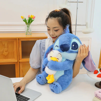 30-45cm Stitch Anime Figure Cute Cartoon Plush Sofa Pillow Appease Toy Fashion Bedroom Decoration Christma Gift For Boy And Girl