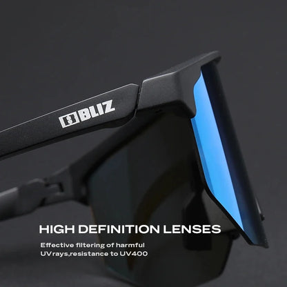 B BLIZ HERO Photochromic Cycling Glasses MTB Road Cycling Goggles Windproof UV Protection Sunglasses Polarized Sports Eyewear