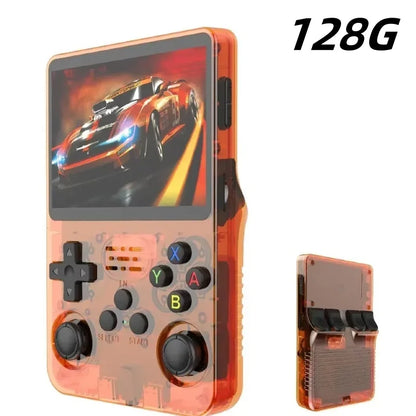 100% Original ARKOS R36S Retro Handheld Game Console 3.5'' IPS,15000+ Games,2 RAM chips, Linux Portable Pocket Player, 64G/128G