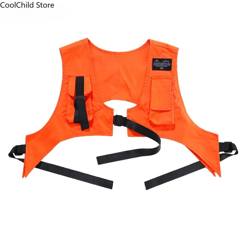 Hip Hop Children Cool Numbers Sweatshirt Vest Street Dance Cargo Pants Girls K-pop Jazz Costume Boys Clothes Set Kids Streetwear