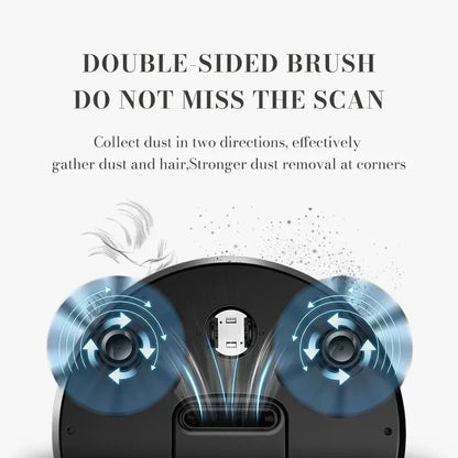 New 3-in-1Robot Vacuum Cleaner Wet And Dry Ultra-thin Cleaning Machine Automatic Smart Wireless Sweeping Mopping Home Applian