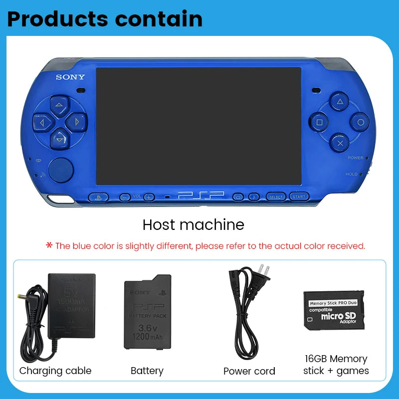 PlayStation Original PSP 3000 Handheld Game Console (PSP-3006) PlayStation Portable 3000 Game Console(Free Games)Cracked version
