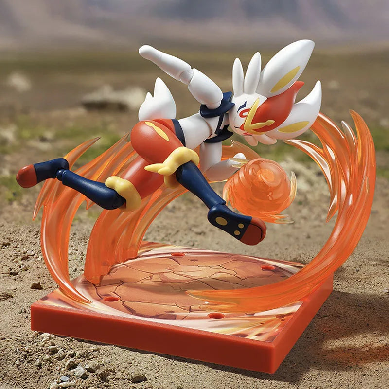 Original Blokees Pokemon Pikachu Scyther Snorlax Lucario Charizard Greninja Meowscarada Ceruledge Building Blocks Anime Doll Toy