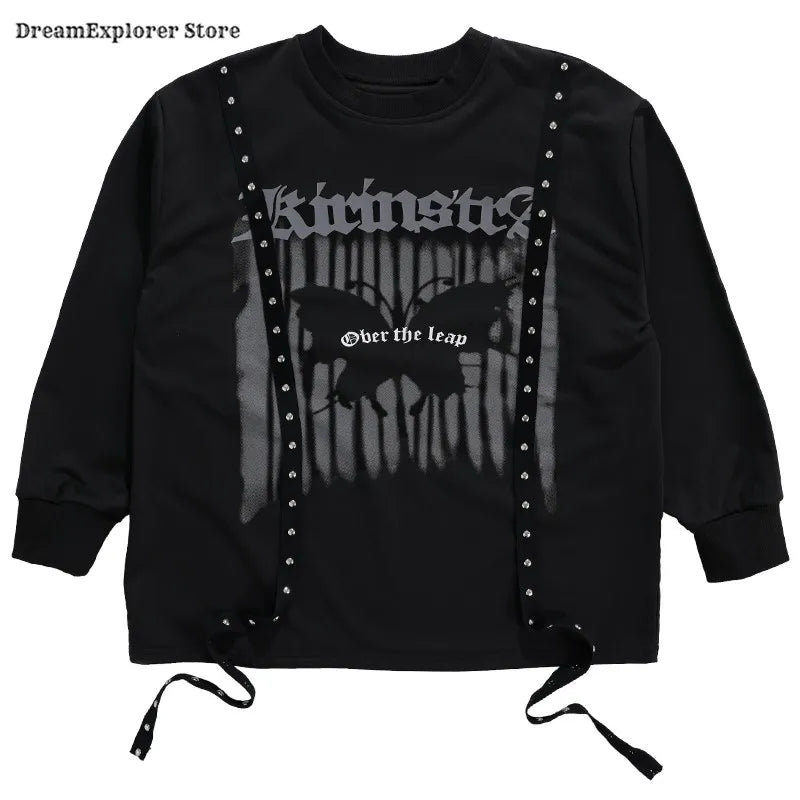 Boys Hip Hop Fashion Sweatshirt Vest Street Dance Cargo Pants Girls K-pop Top Jazz Costume Children Clothes Sets Kids Streetwear