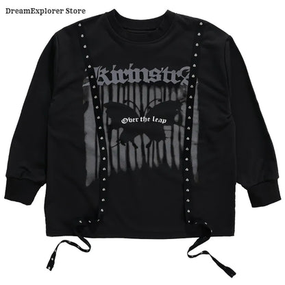 Boys Hip Hop Fashion Sweatshirt Vest Street Dance Cargo Pants Girls K-pop Top Jazz Costume Children Clothes Sets Kids Streetwear