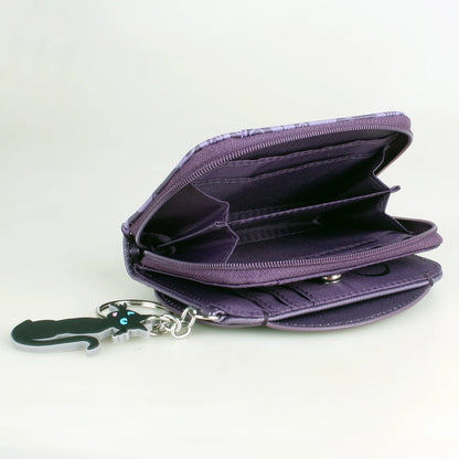 Anime Cartoon Women's Wallet – Cute Girl Coin Purse & Card Holder with Keychain