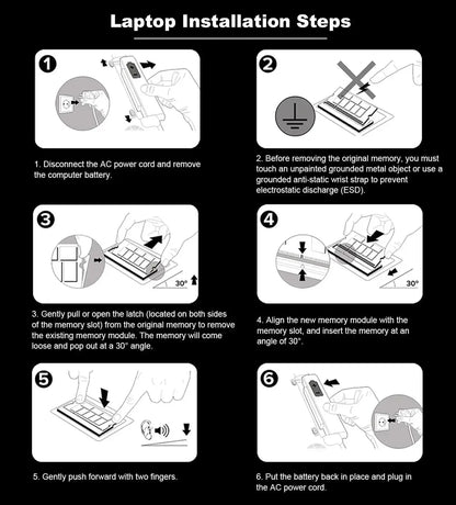 DDR3L 4GB 8GB Laptop Ram 1066mhz 1333mhz 1600Mhz 1866Mhz PC3L 10600S 12800S 204Pin 1.35V SODIMM Notebook Memory DDR3L RAM