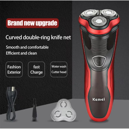 Electric Shaver for men's electric shaver Smart razor for Beard timmer IPX7 waterproof Wet And Dry shaving machine Men Shaver