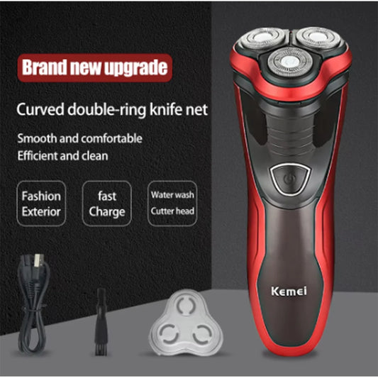 Electric Shaver for men's electric shaver Smart razor for Beard timmer IPX7 waterproof Wet And Dry shaving machine Men Shaver