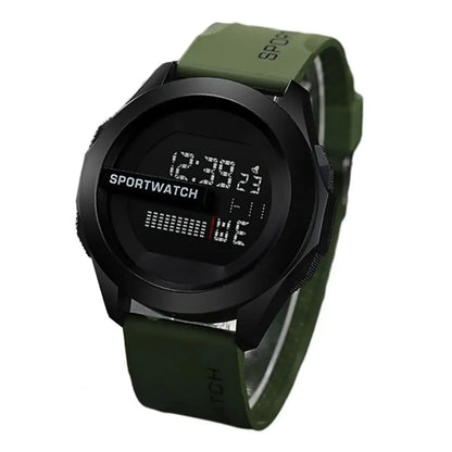 Men’s LED Digital Sports Watch Waterproof Fitness Alarm Multifunction Electronic