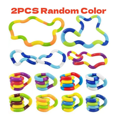 Versatile Twist Rope Twist Loop Wrapping Toys Twist Music Stress Relieving Toys Adult Stress Relieving Artifact Wholesale